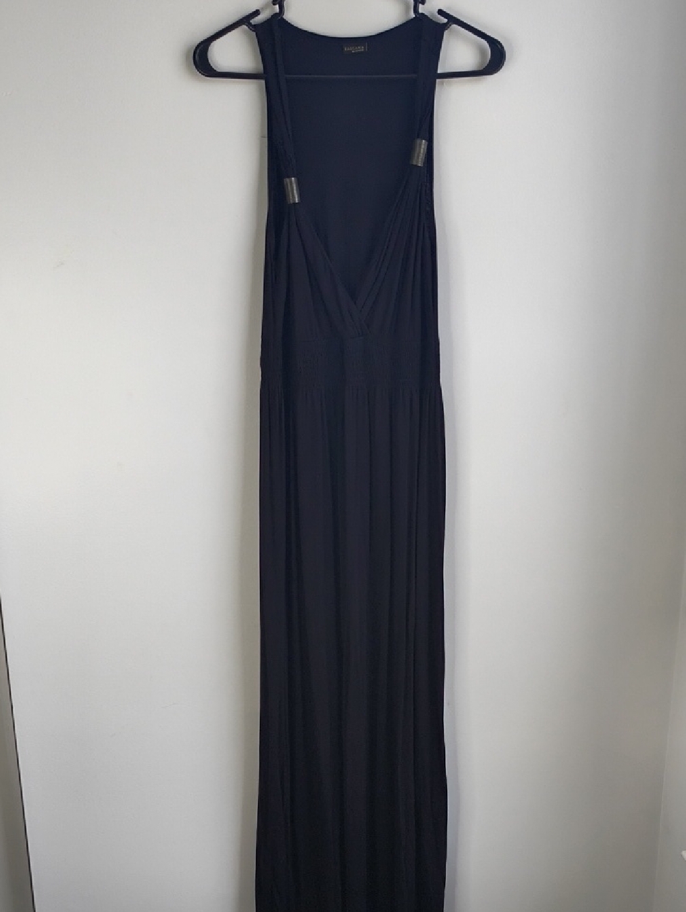 Lascana By Venus Black Sleeveless V-Neck Maxi Dress - Picture 1 of 6